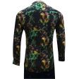 Print Black Shirt : Party