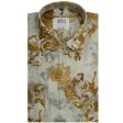 Print Brown Shirt : Ditto