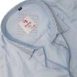 Print Light Blue Shirt : Party