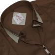 Print Brown Shirt : Party