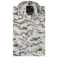 Print Green Shirt : Party
