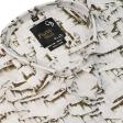 Print Green Shirt : Party
