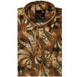 Print Gold Shirt : Party