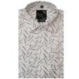 Print Cream Shirt : Party