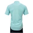 Handpainted Aqua Blue Shirt : Ditto