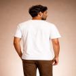 Combination White T-shirt : Itutu (Slim Fit)