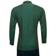 Self Design Dark Green Shirt : Business
