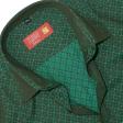 Self Design Dark Green Shirt : Business