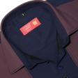 Combination Navy Blue Shirt : Ditto