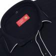 Combination Navy Blue Shirt : Ditto