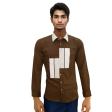 Combination Brown Shirt : Ditto