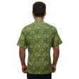 Print Green Shirt : Party