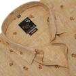 Print Khakhi Shirt : Party