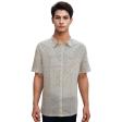 Print Cream Shirt : Party
