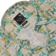 Print Green Shirt : Party