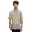 Print Yellow Shirt : Party