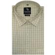 Checks Gray Shirt : Business
