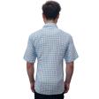 Checks Blue Shirt : Business