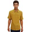 Checks Mustard Shirt : Business