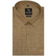 Checks Khakhi Shirt : Business