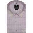 Checks Mauve Shirt : Business