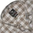 Checks Khakhi Shirt : Business