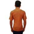 Checks Rust Shirt : Business