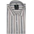 Stripes Gray Shirt : Business