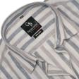 Stripes Gray Shirt : Business