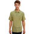 Stripes Khakhi Shirt : Business