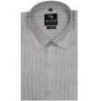 Stripes Gray Shirt : Business