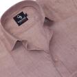 Plain Brown Shirt : Business