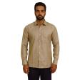 Plain Khakhi Shirt : Business