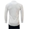 Self Design White Shirt : Business