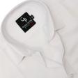Self Design White Shirt : Business