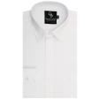 Self Design White Shirt : Business