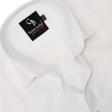 Self Design White Shirt : Business