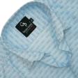 Self Design Blue Shirt : Business