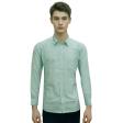 Self Design Green Shirt : Business