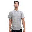 Self Design Blue Shirt : Business