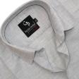 Self Design Blue Shirt : Business