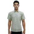 Self Design Green Shirt : Business