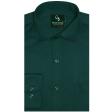 Self Design Green Shirt : Business