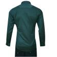 Self Design Green Shirt : Business