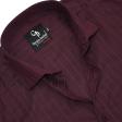 Stripes Maroon Shirt : Business