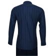 Stripes Navy Blue Shirt : Business