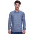 Checks Light Gray Shirt : Business