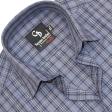Checks Light Gray Shirt : Business