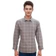 Checks Brown Shirt : Business