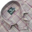 Checks Brown Shirt : Business